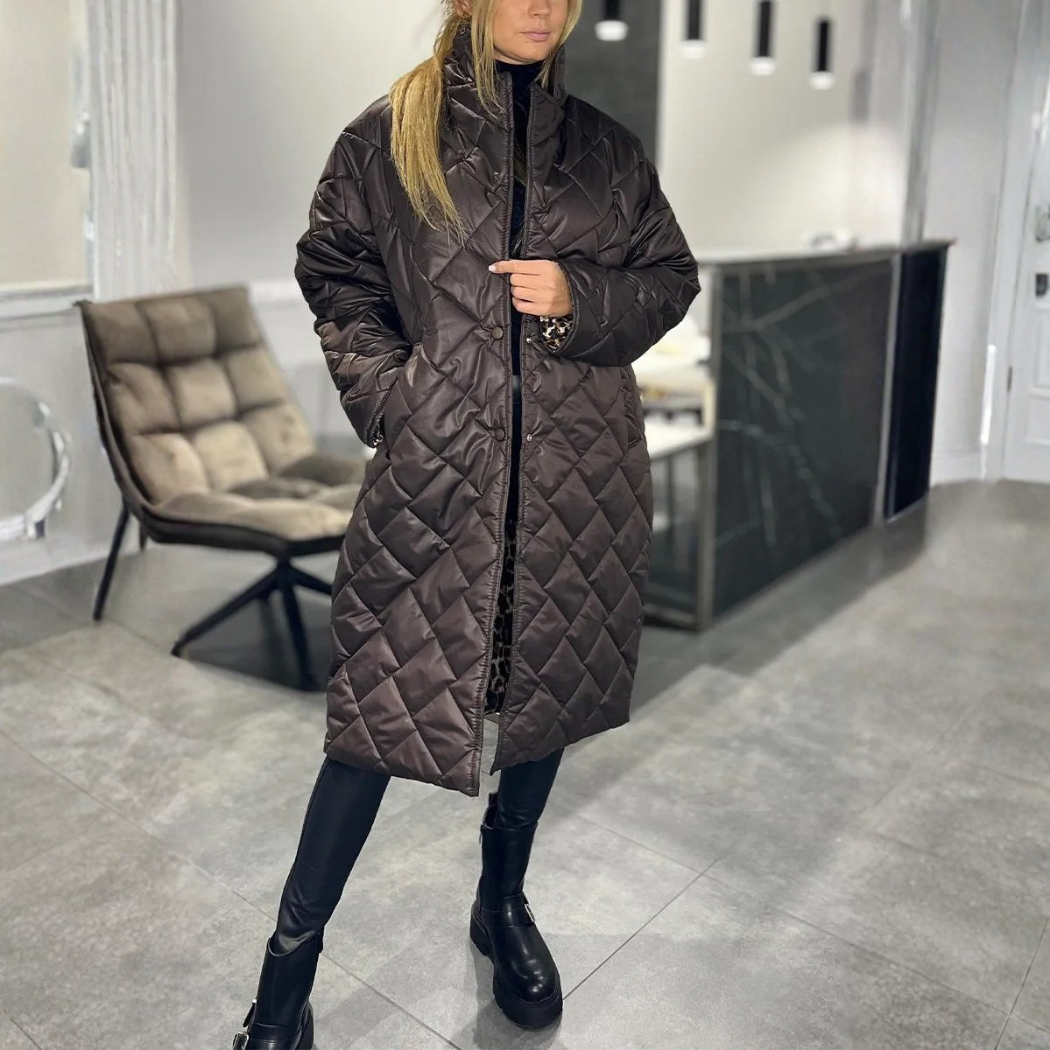 JELLA | MANTEAU LÉOPARD ÉLÉGANT