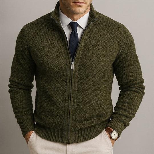 LÉO | VESTE EN MAILLE ÉLÉGANTE POUR HOMME