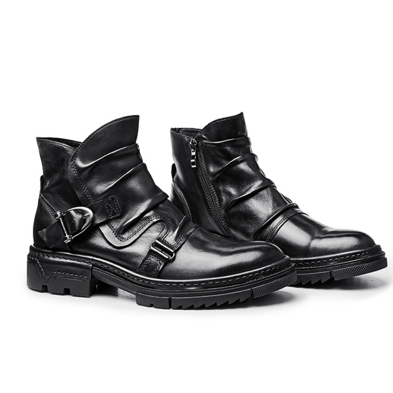Austen™ | Bottes de motard en cuir