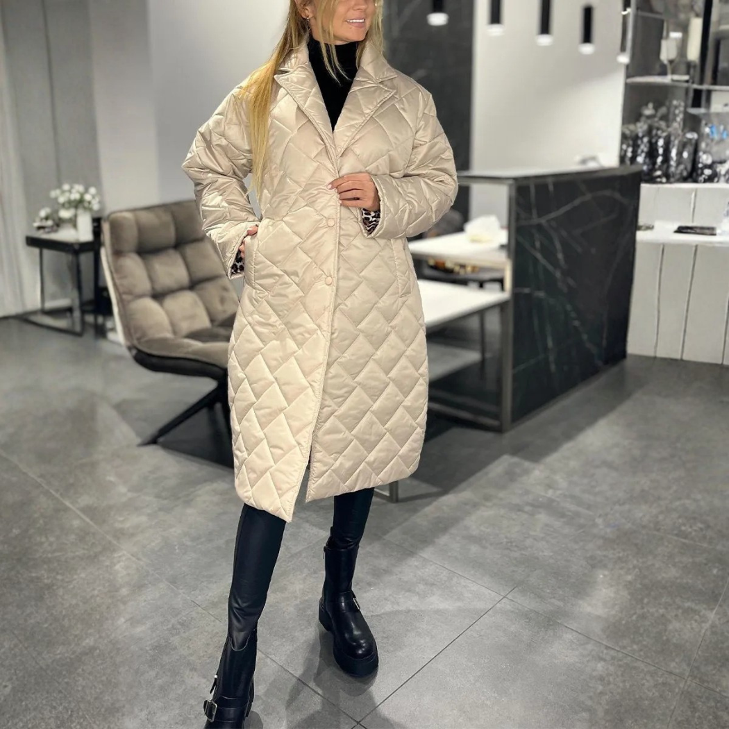 JELLA | MANTEAU LÉOPARD ÉLÉGANT