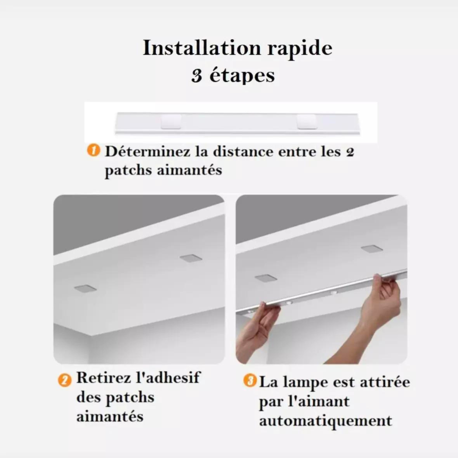 MotionLite™ | Lampe LED sans fil avec détecteur de mouvement