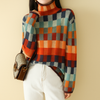 Leticia™ - Pull coloré, doux et chaud