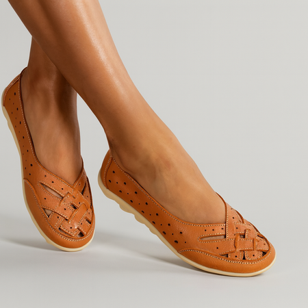 Serena - Mocassins orthopédiques en cuir respirant