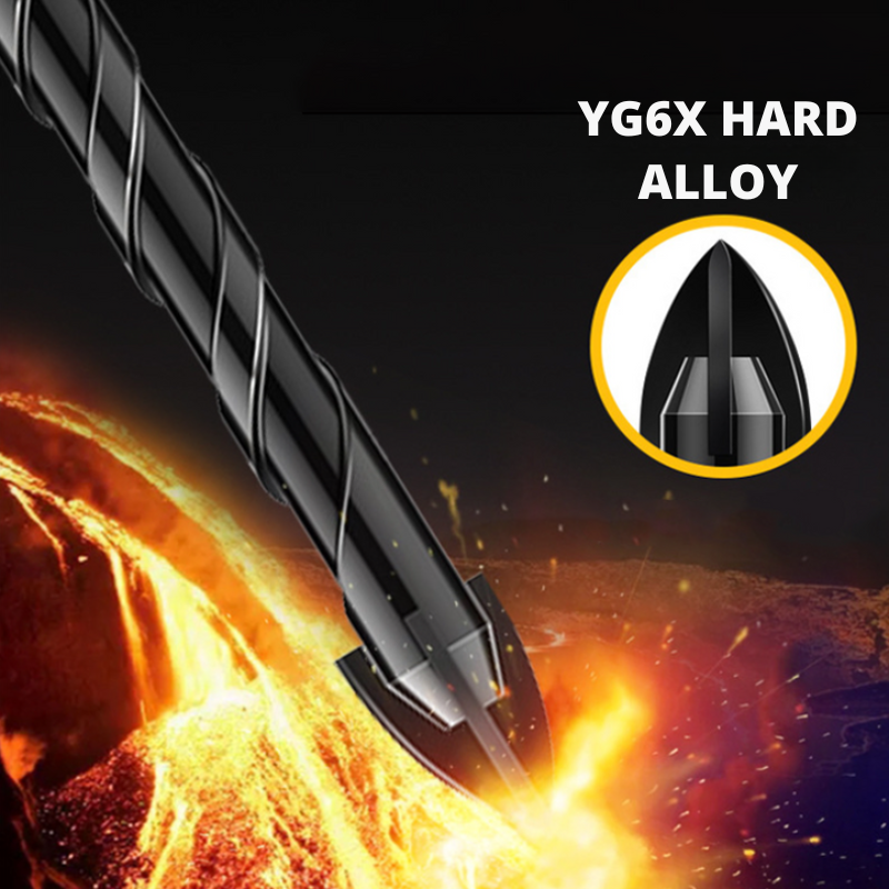 TurboDrill™ | Jeu de mèches en carbure de tungstène