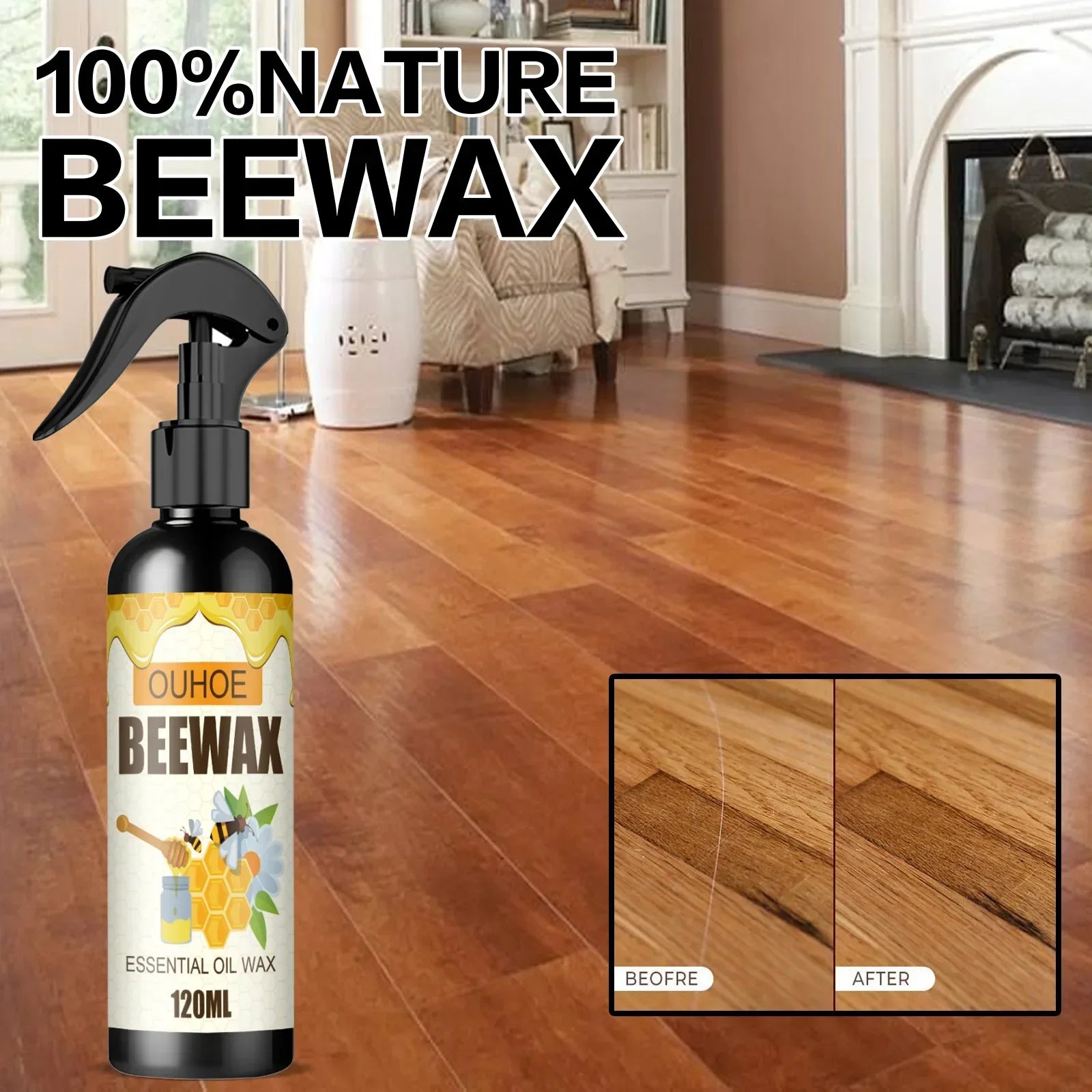 WaxRenew™ | Spray naturel à la cire d'abeille micro-molécularisée (1+1 GRATUIT)