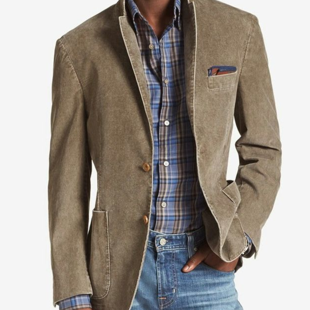 GIOVANNI - BLAZER EN COTON RIPSTOP