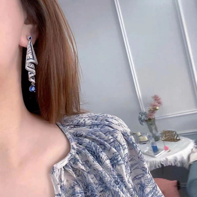 GemAura™ | Boucles d'oreilles Vintage en Argent