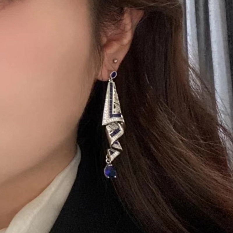 GemAura™ | Boucles d'oreilles Vintage en Argent