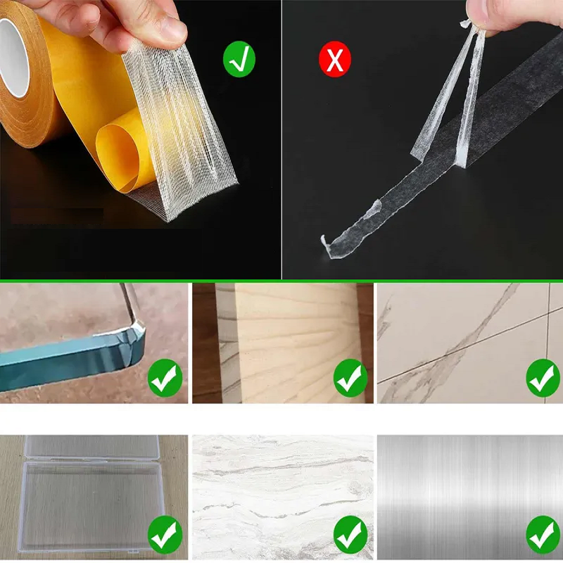 StickyPro™ | Ruban transparent méga-résistant