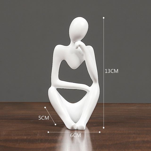 Mindful™ - Statue du penseur de l'art moderne